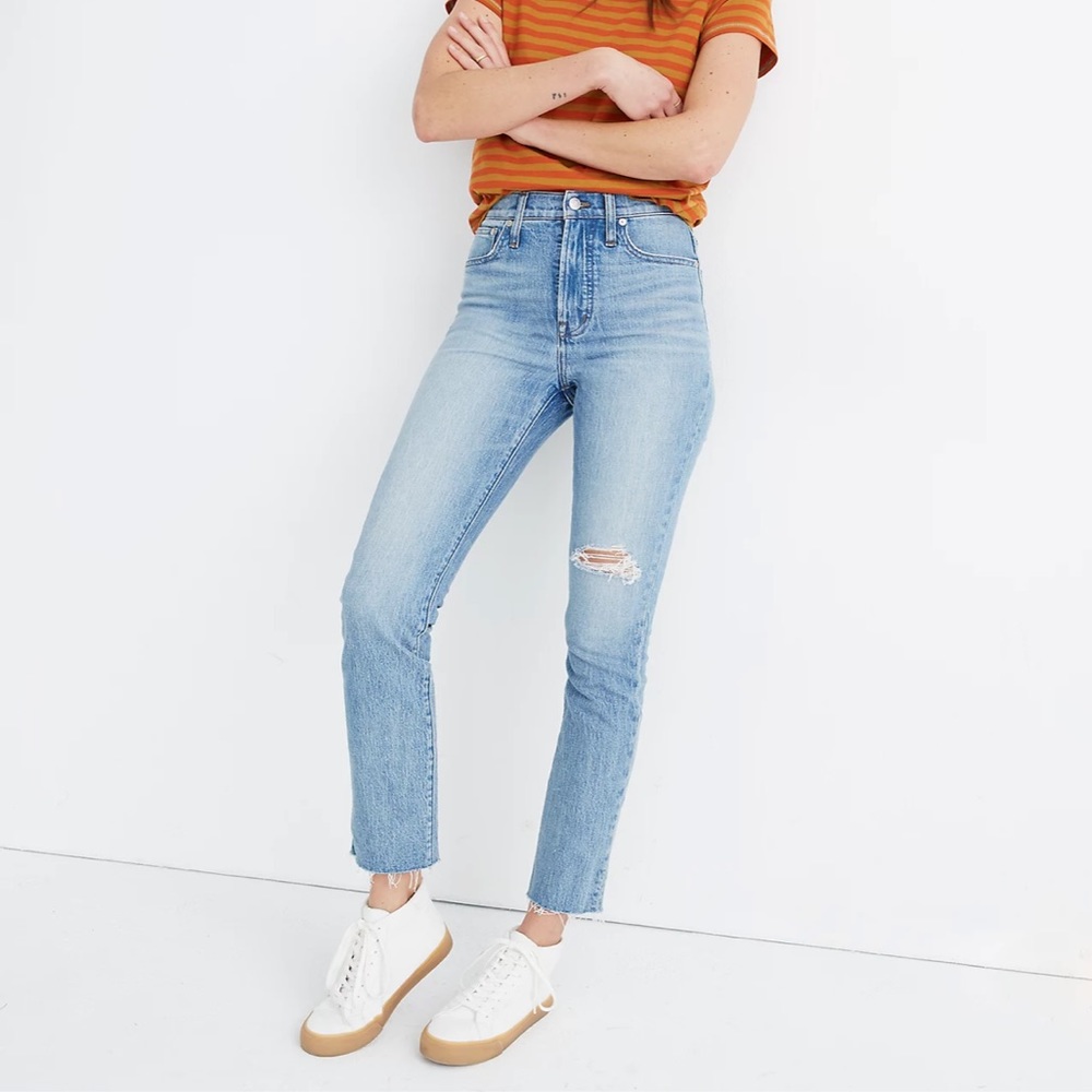 Madewell Perfect Vintage Jeans in Rosabelle Wash